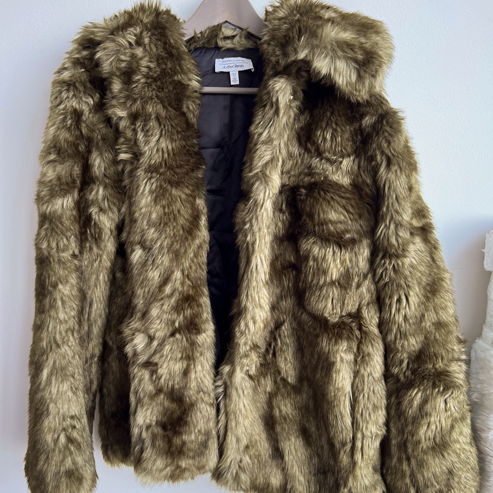 Other Stories Faux Fur Coat